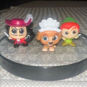 Disney Captain Hook, Nana, Peter Pan Doorables